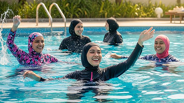Frauenschwimmen Hagen, Schwimmen für muslimische Frauen NRW, Frauen Schwimmbad, Schwimmbad nur für Frauen in der Nähe, Frauenbad